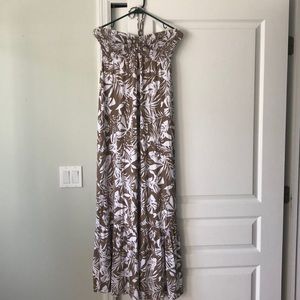 Tommy Bahama Full Length Halter Dress